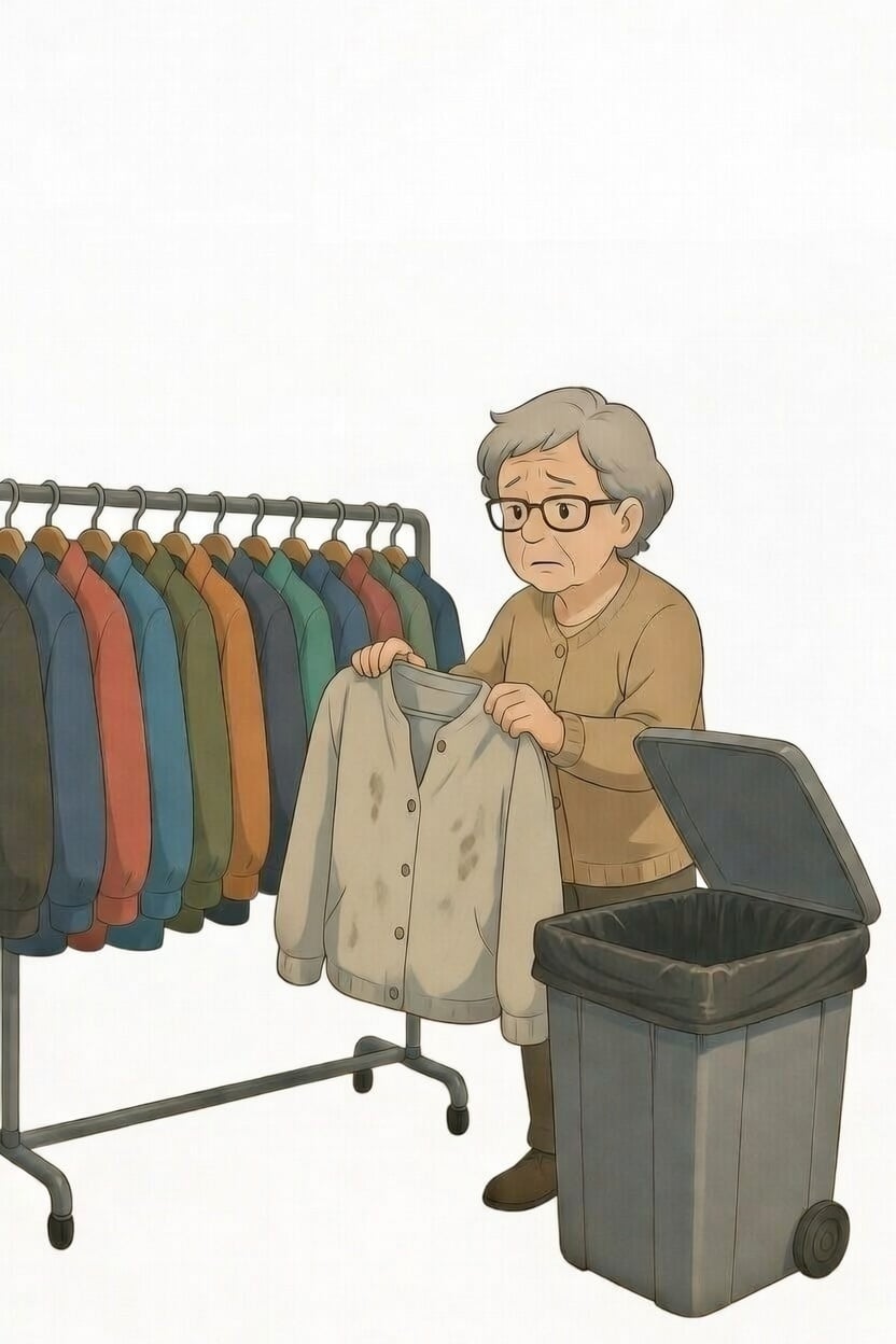 Why Charity Shops Reject Clothing