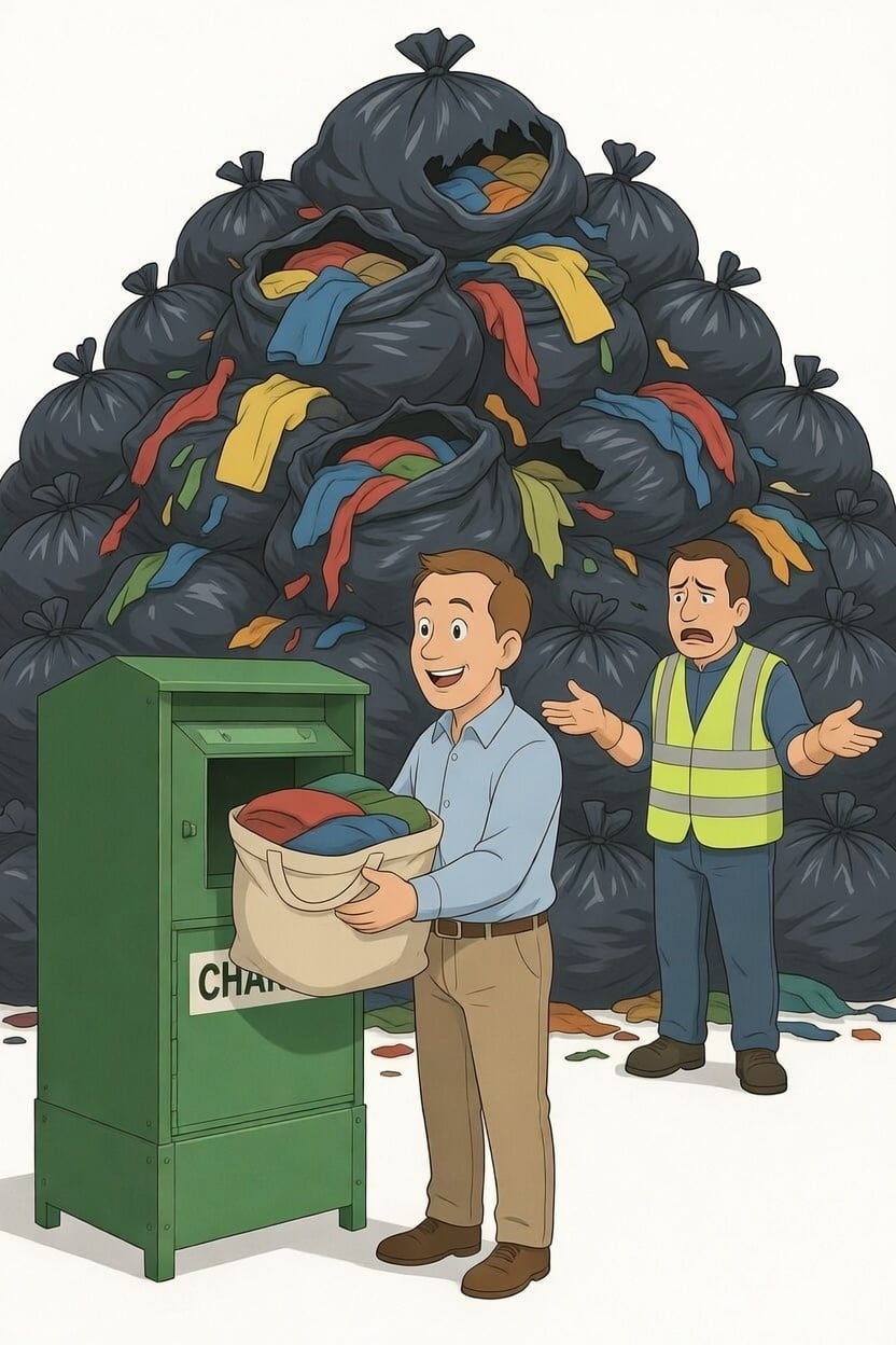 The Hidden Reality of Clothing Donations
